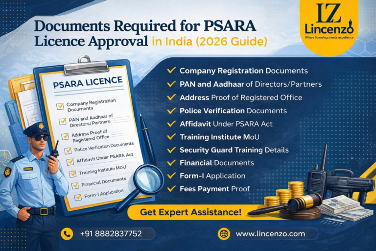 Documents Required for PSARA Licence