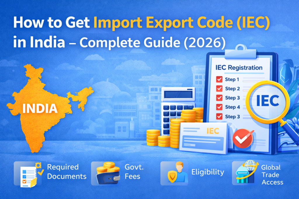 Import Export Code in India