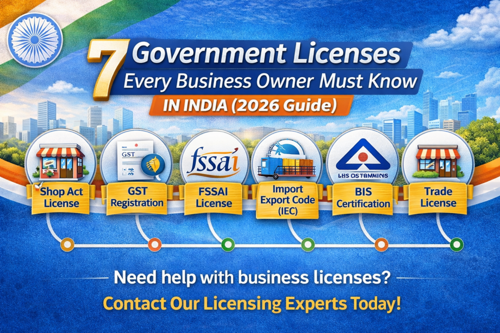 government licenses for business in India